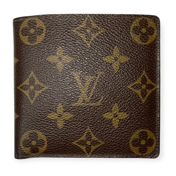 LOUIS VUITTON Monogram Portefeuille Marco Wallet Vintage Bifold Coin Pocket EUC - Picture 4 of 14